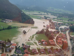 Hochwasser des Wössener Bachs am 11.07.2005 