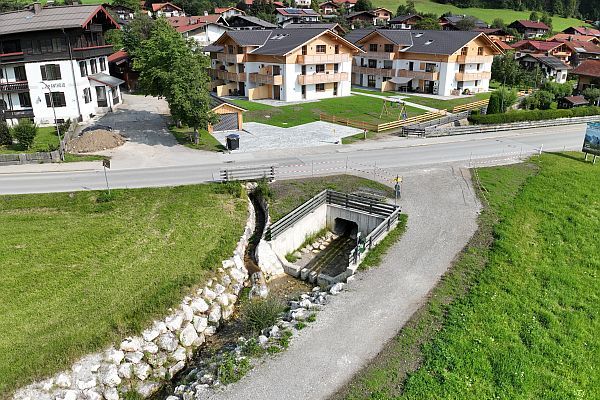 Auslaufbauwerk am Hausbach.