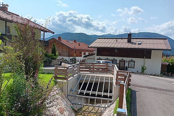 Einlaufbauwerk für den Hausbach