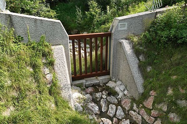 Sperre Feichtlgraben