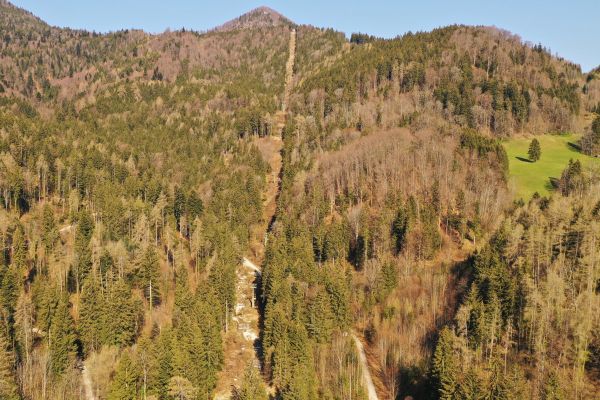 Blick ins Einzugsgebiet des Tennbodenbachs und seiner Nebenarme. Bildunterschrift Bild 3