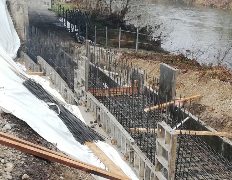 Link führt zur Seite Hochwasserschutz Trostberg