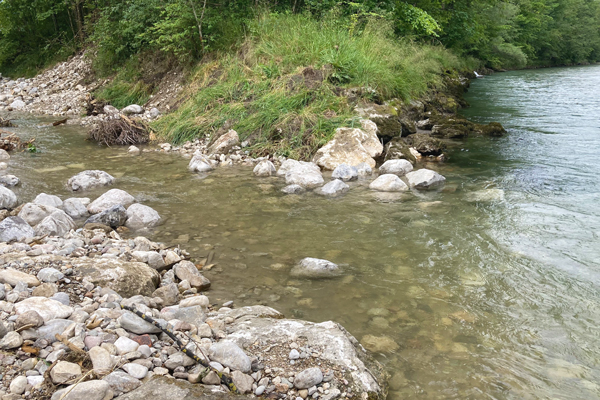 Die Mündung in die Tiroler Achen ist frei. Die Mündung in die Tiroler Achen ist frei.