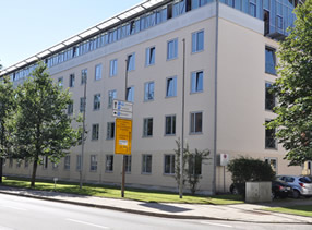 Ämtergebäude Staatliches Bauamt und Wasserwirtschaftsamt Traunstein